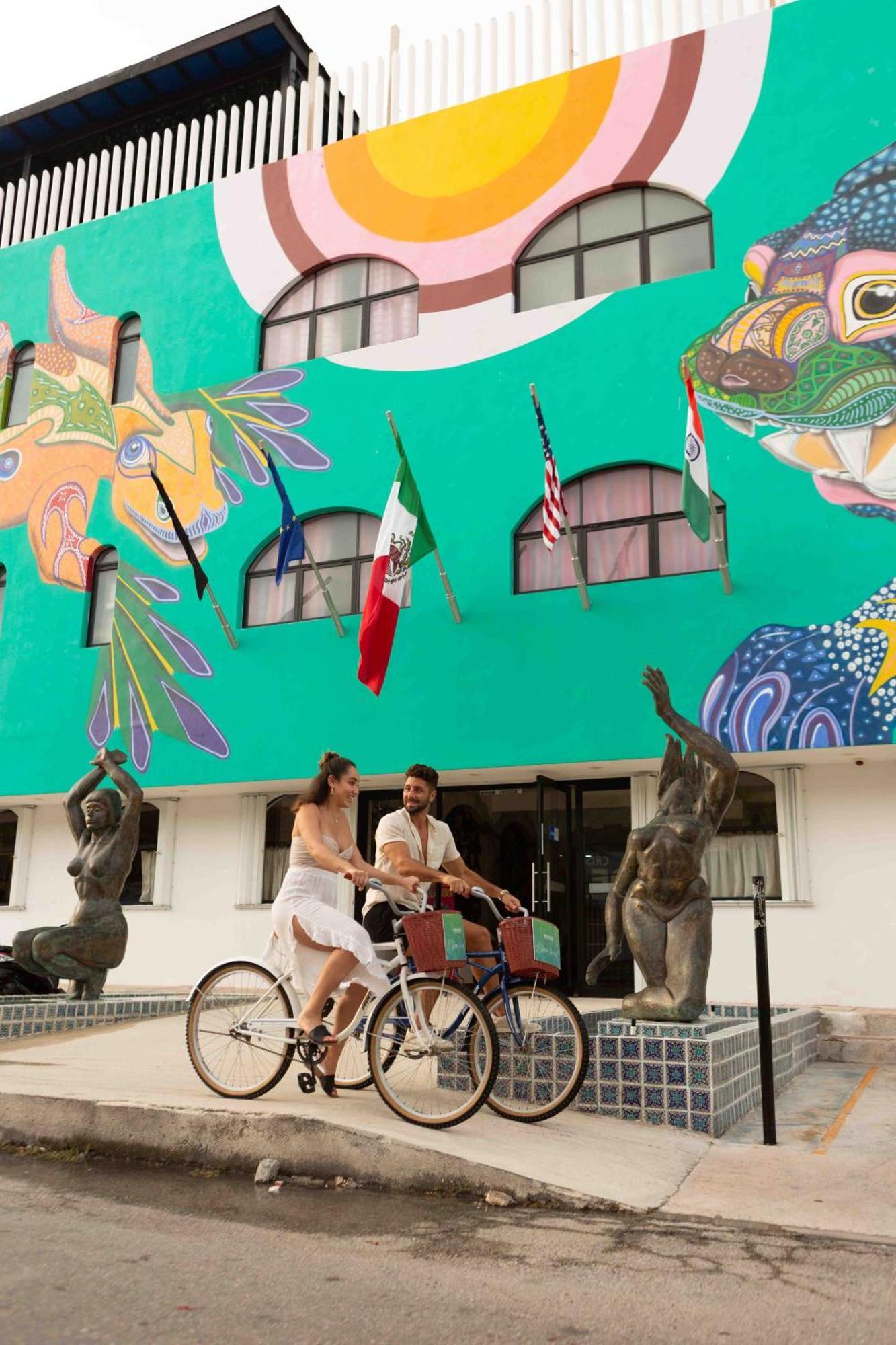 Digital Nomads Hotel & Coliving Cancún Exteriör bild